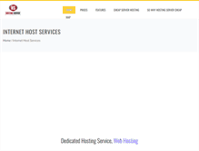 Tablet Screenshot of hostingservercheap.com